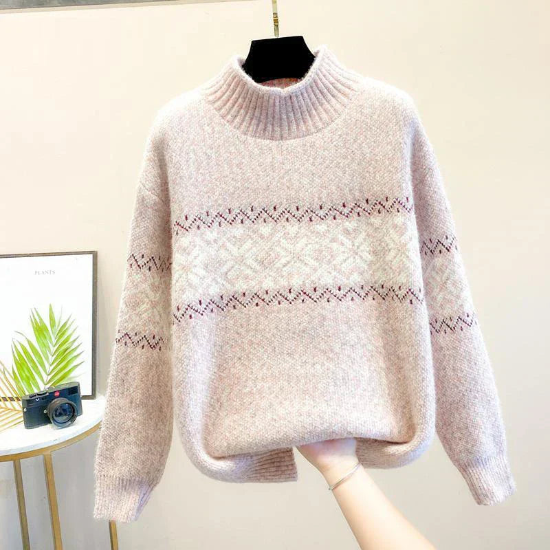 Women's Nordic Pattern Sweater