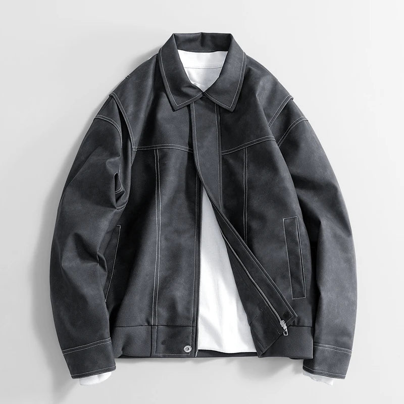 Rothwell Men's Leather Jacket - Vonnera