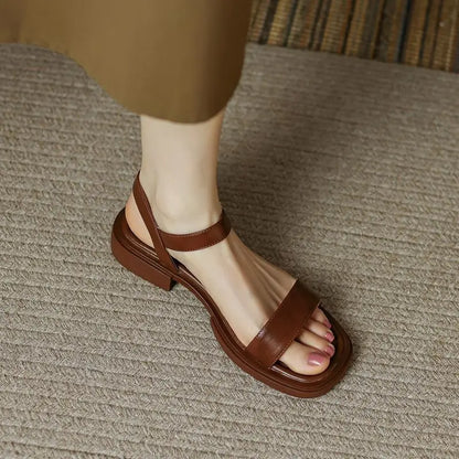 Women's Open-Toe Ankle Strap Sandals