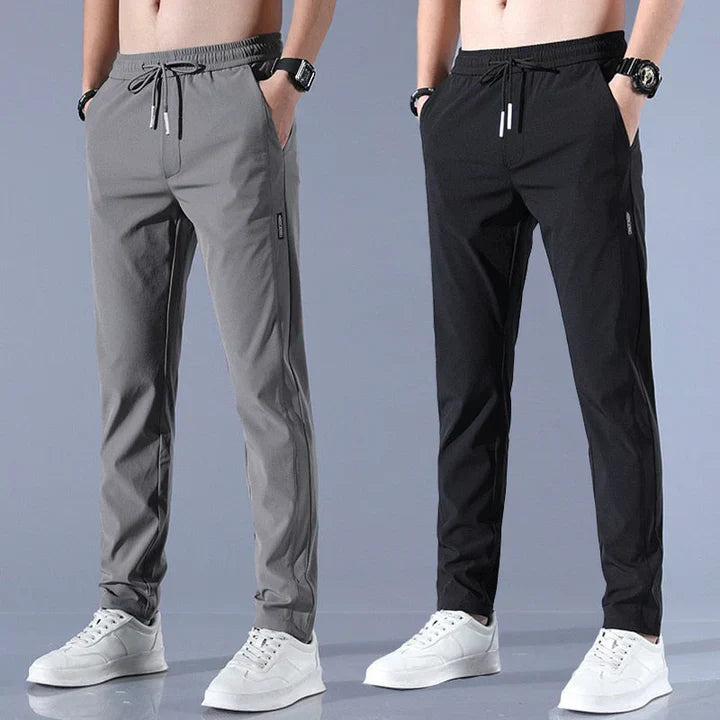 Men's Chino Pants Soft Cotton Beige - Vonnera