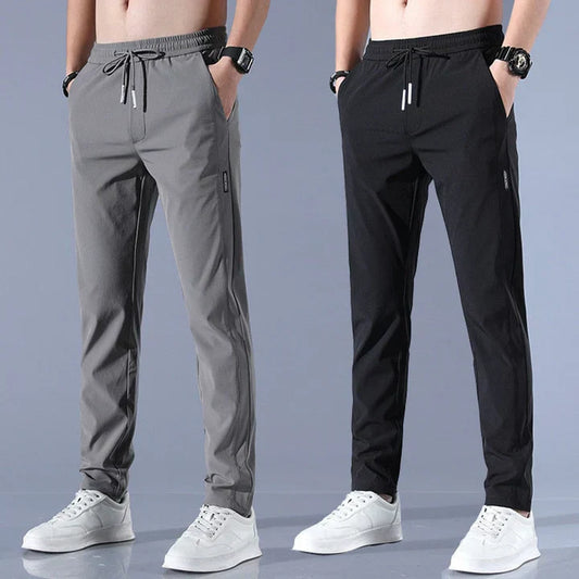 Men's Chino Pants Soft Cotton Beige - Vonnera