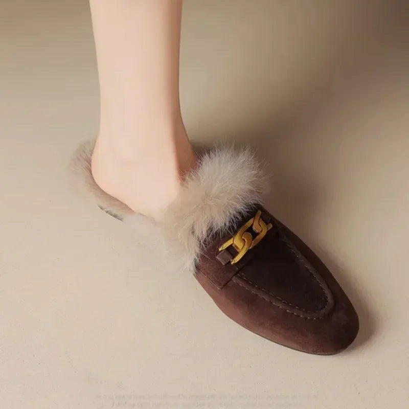 Women's Fur Mules Whisper Madona