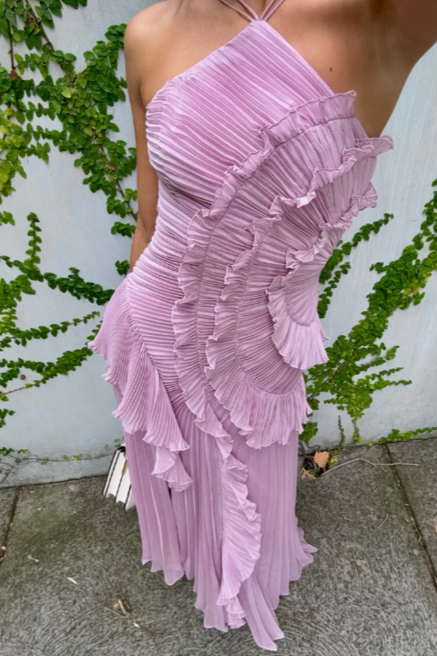 Elegant Women's Halter Dress
