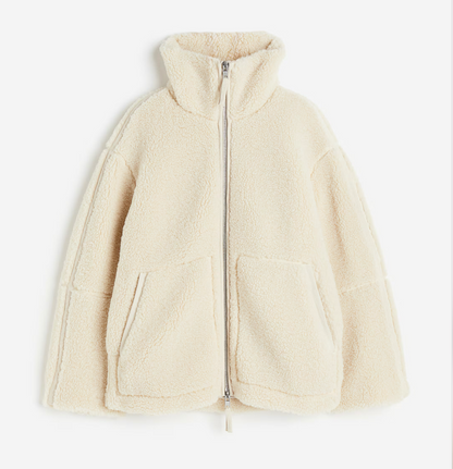 Women's Teddy Fleece Jacket Cozy Outerwear