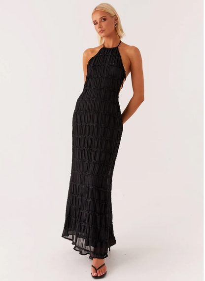 Women's Halter Maxi Dress Elegant