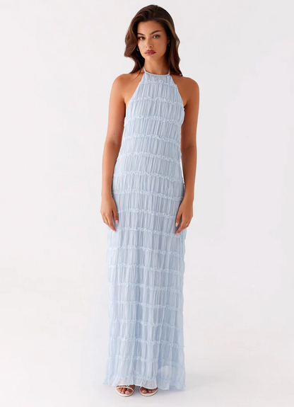 Women's Halter Maxi Dress Elegant