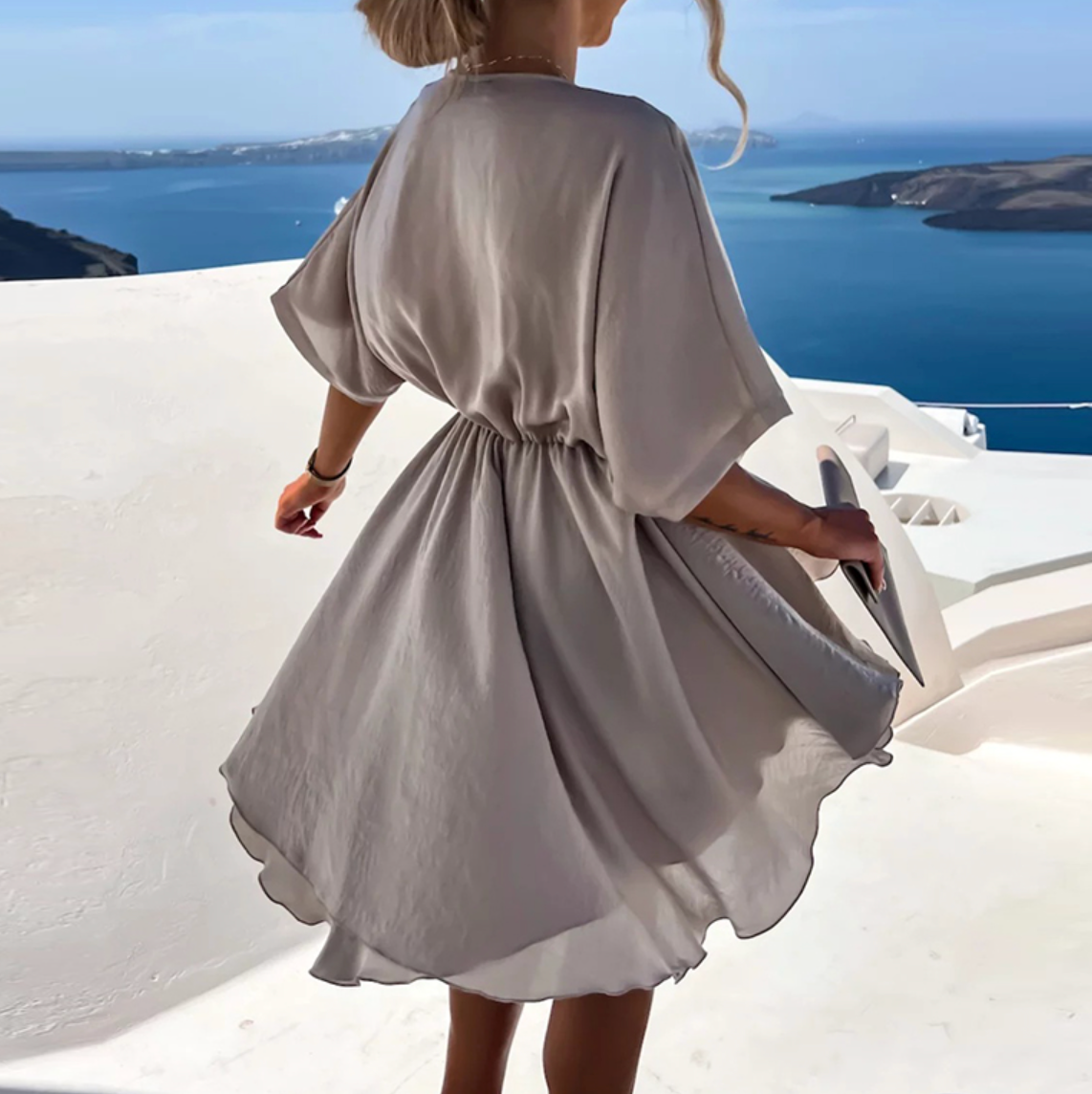 Women's Mini Rose Dress