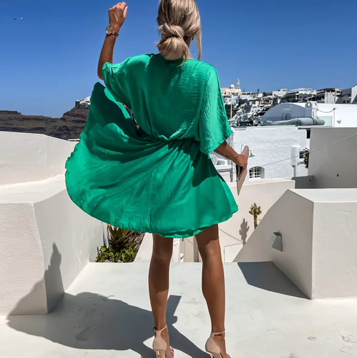 Women's Mini Rose Dress