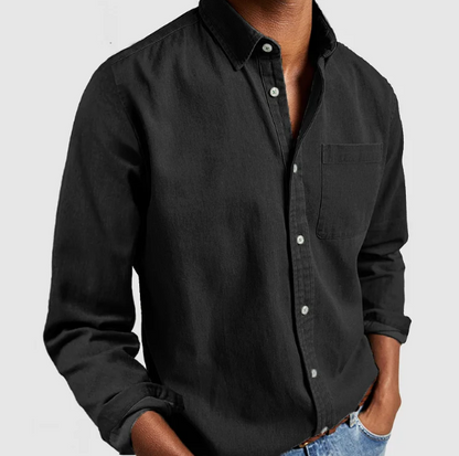 Gualtiero Men's Cotton Autumn Shirt
