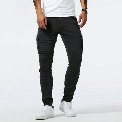 Riley Men's Skinny Fit Cargo Pants