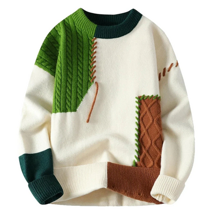 Patchwork Sweater