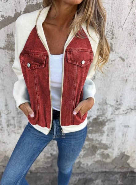Women's Modern Denim Jacket - Vonnera