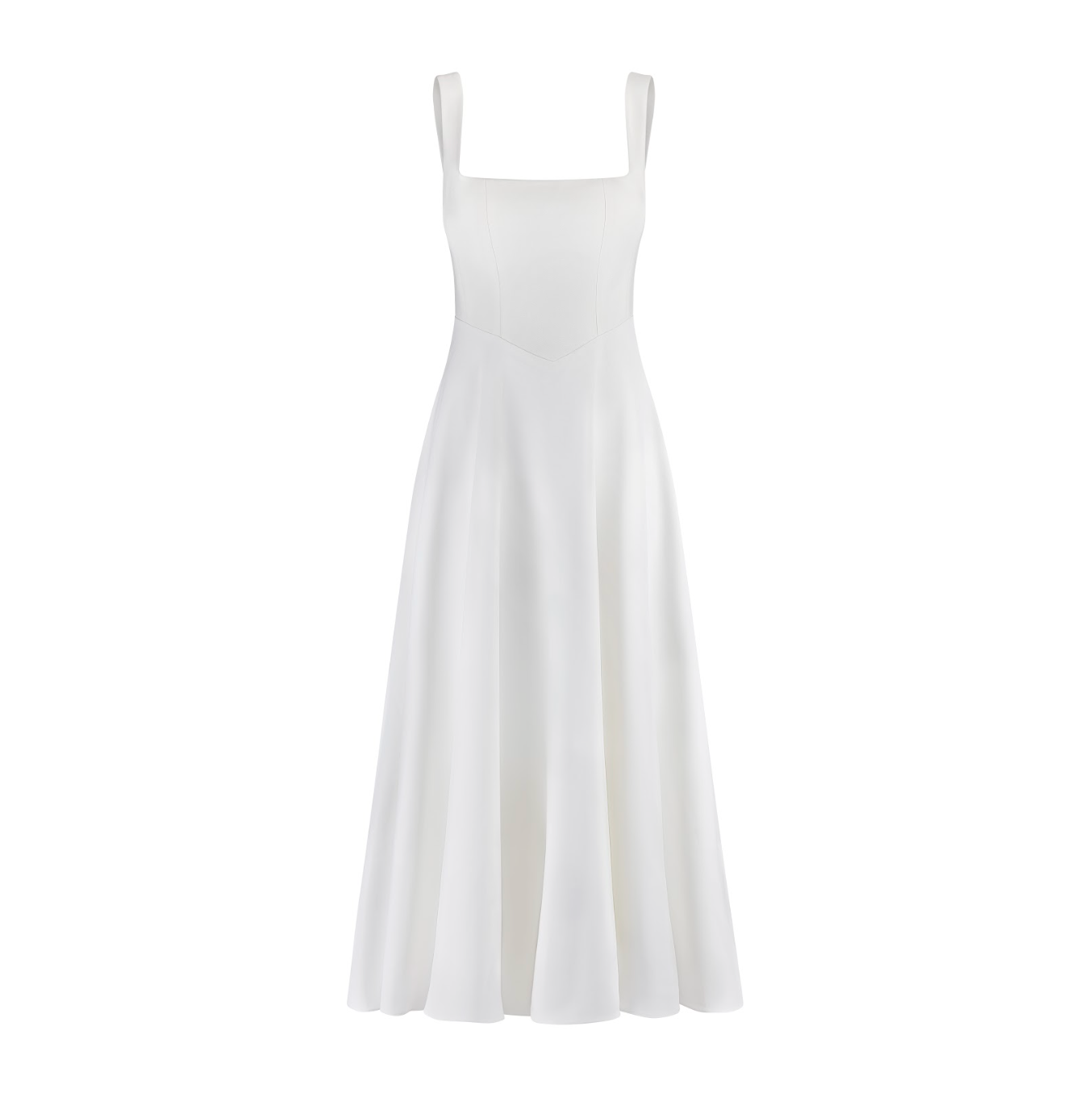 Women's Midi Dress Flattering Fit