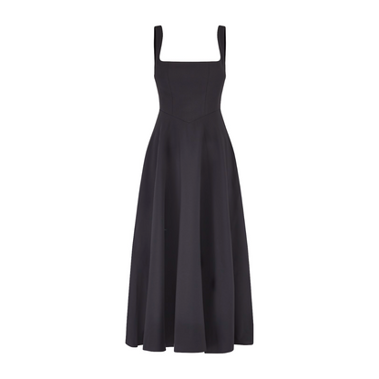 Women's Midi Dress Flattering Fit