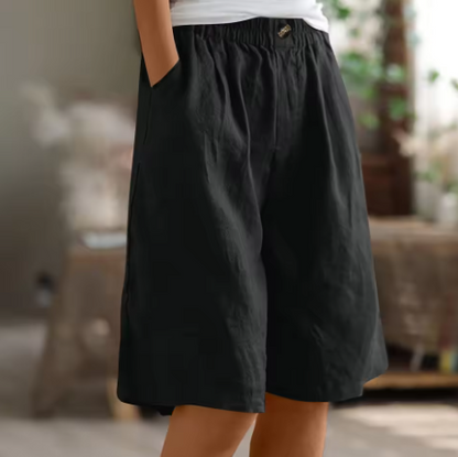 Women's Elastic Loose Fit Shorts