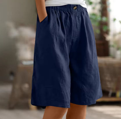 Women's Elastic Loose Fit Shorts