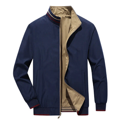 Men's Reversible Windbreaker Jacket