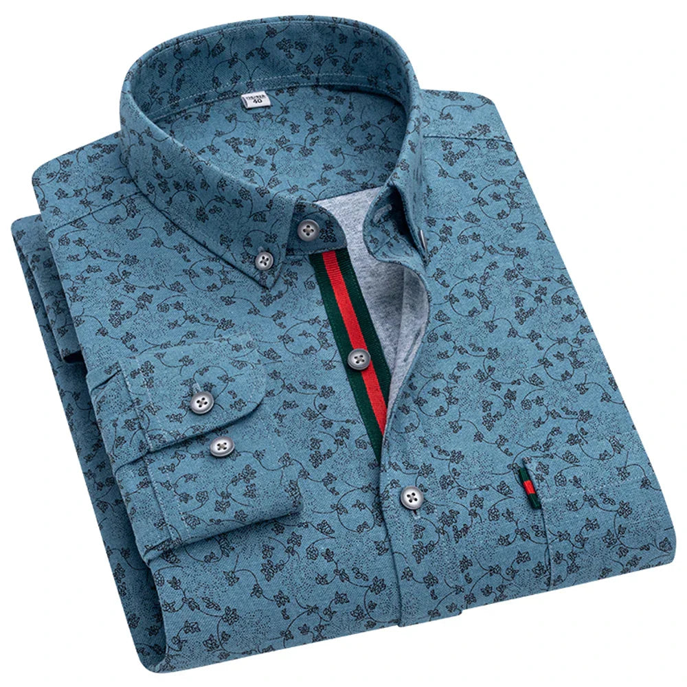 Mens Button Up Work Shirt - Vonnera