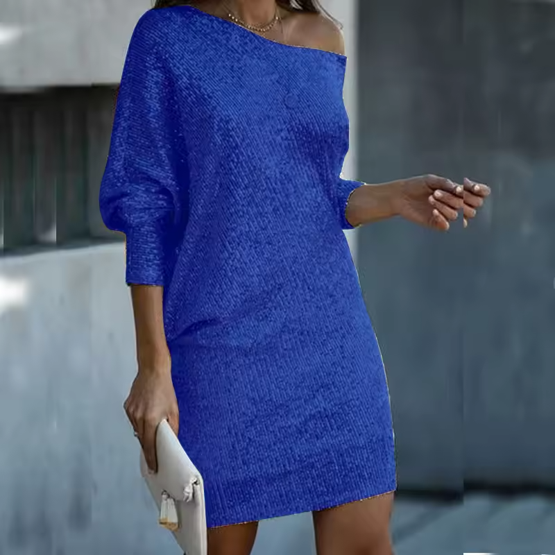 Women's Party Dress Sparkling Fall Winter Design