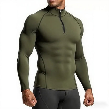 Nova Men's Compression Half-Zip Shirt