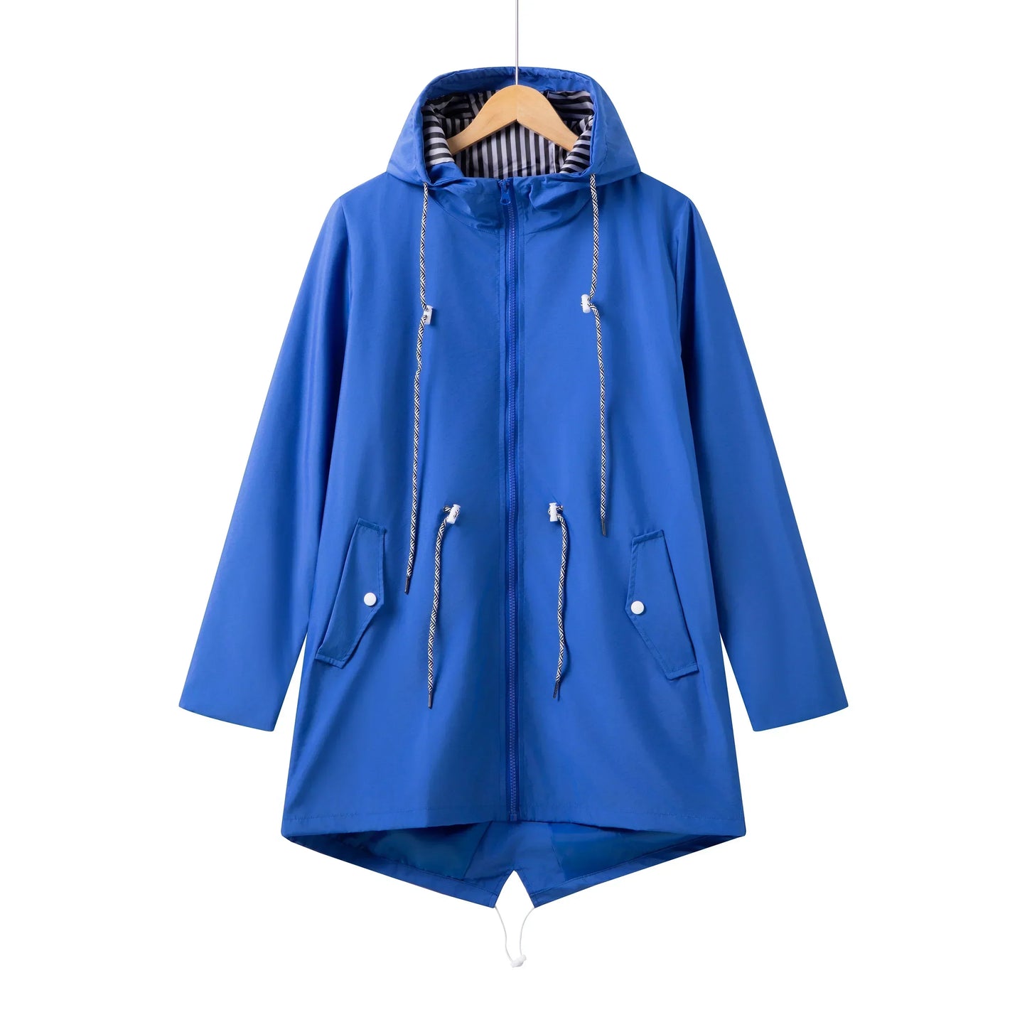 Women's Waterproof Trench Coat With Hood Casual - Vonnera