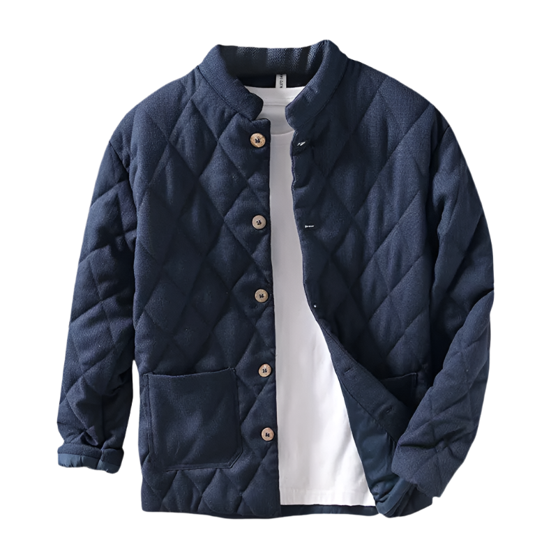 Levan Women's Diamond Quilted Jacket - Vonnera