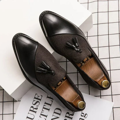 Mason Men's Leather Tassel Loafers