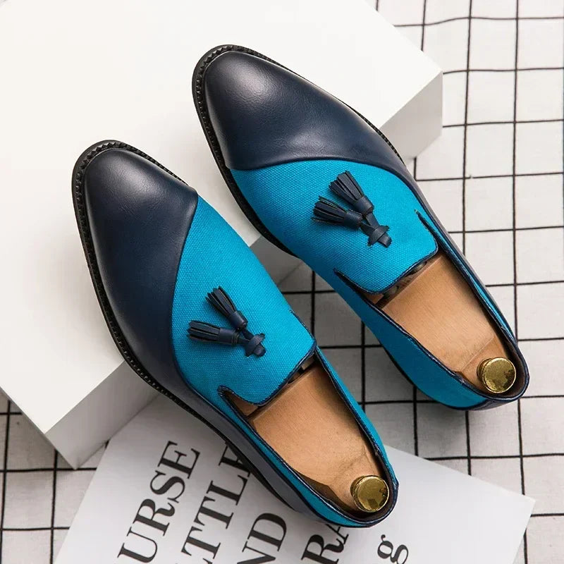Mason Men's Leather Tassel Loafers