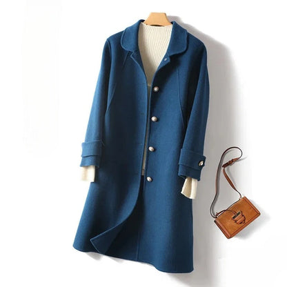 Women's Wool Coat - Vonnera