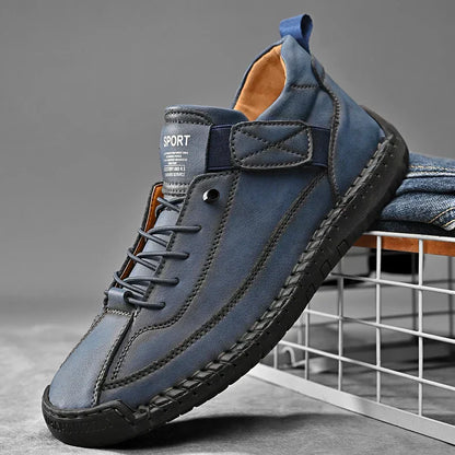 Men's Walking Sneakers Moc Stitching Durable Outsole Comfortable