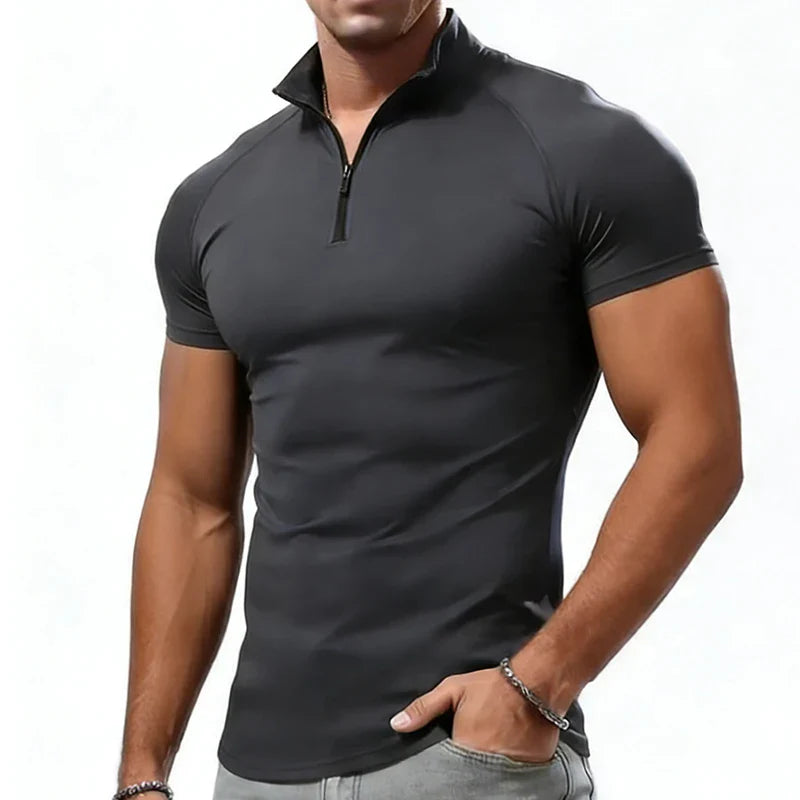 Nolan Men's Compression Half-Zip Shirt