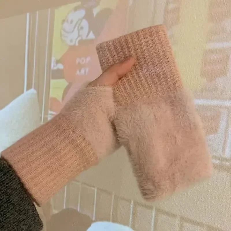 Serona Fingerless Fleece Gloves Warmers
