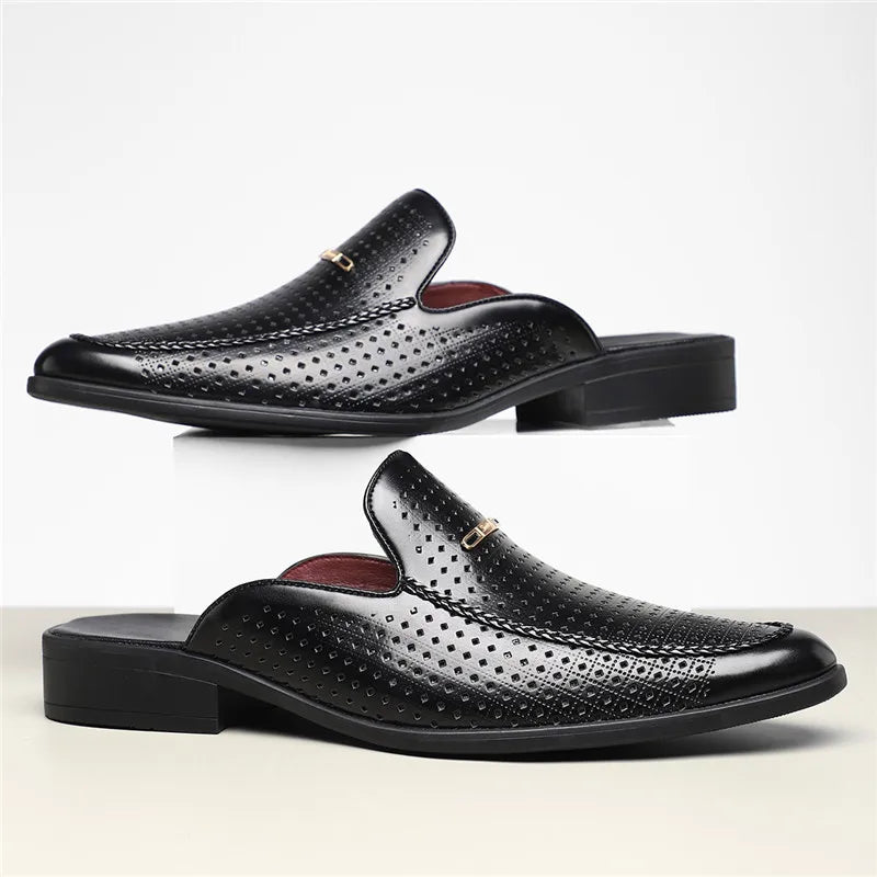 Women's Leather Summer Mules