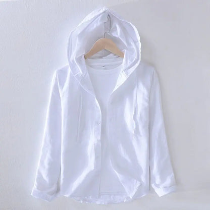 Men's Long-Sleeve Summer Shirt Cotton