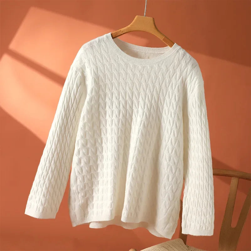 Women's Textured Pattern Sweater