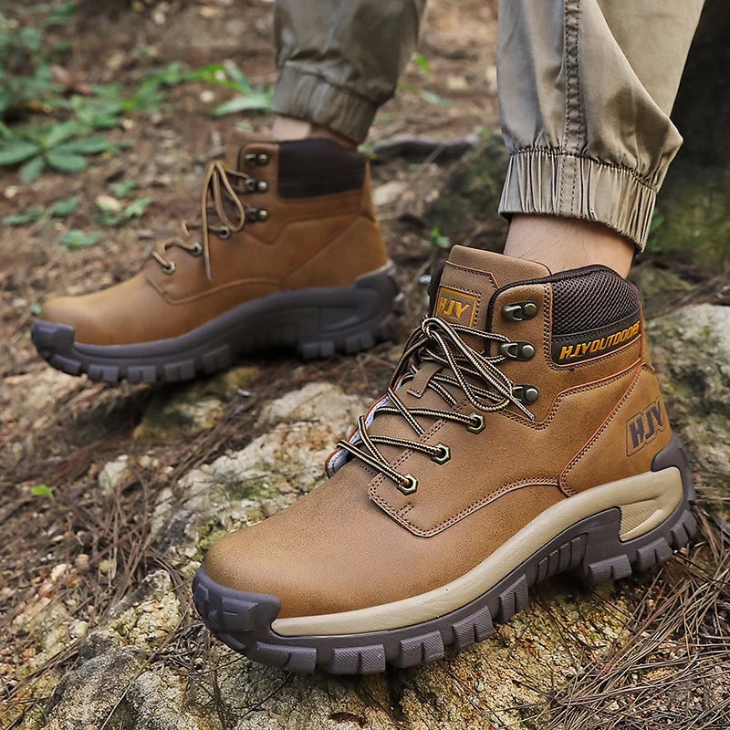 Men's Hiking Boots Non-Slip Waterproof High- - Vonnera