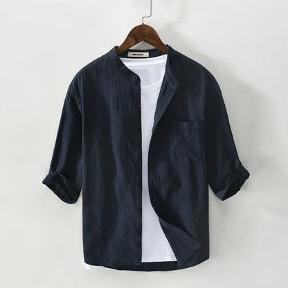 Mens Cotton Half Sleeve Shirt