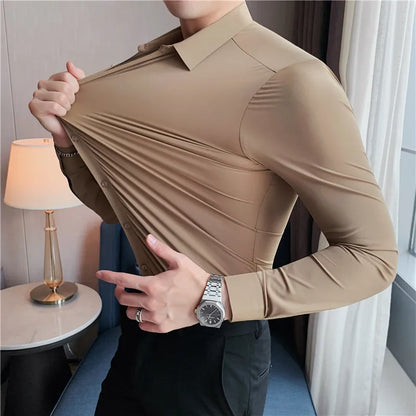 Men's Dress Shirt Cotton