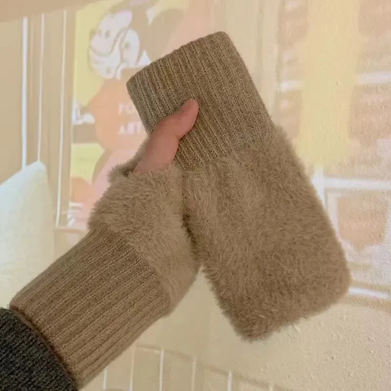 Serona Fingerless Fleece Gloves Warmers