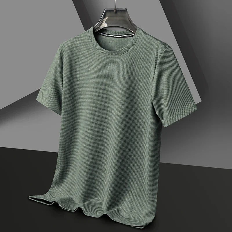 Men's Short Sleeve Textured T-Shirt