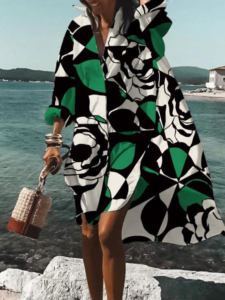 Women's V-Neck Dress