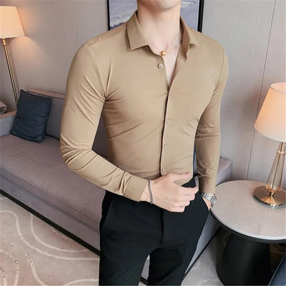Men's Dress Shirt Cotton