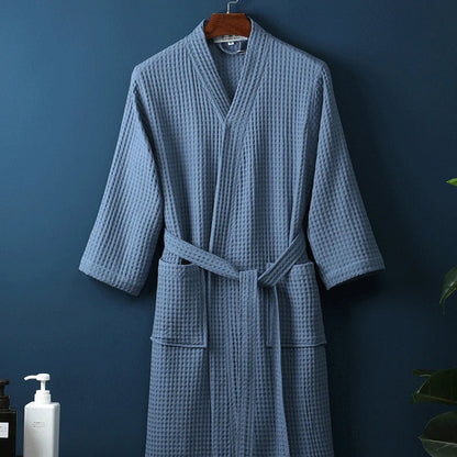 Women's Waffle Kimono Robe