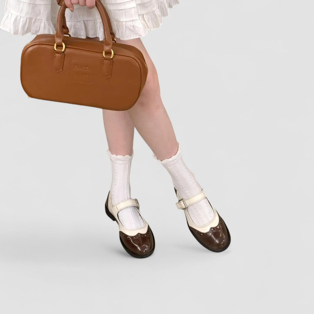Women's Mary Jane Closed Toe Buckle Shoes