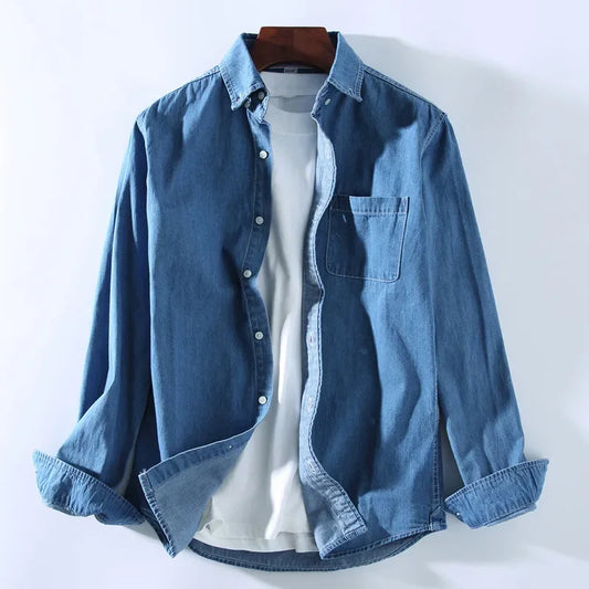 Hudson Ridge Men's Denim Shirt - Vonnera