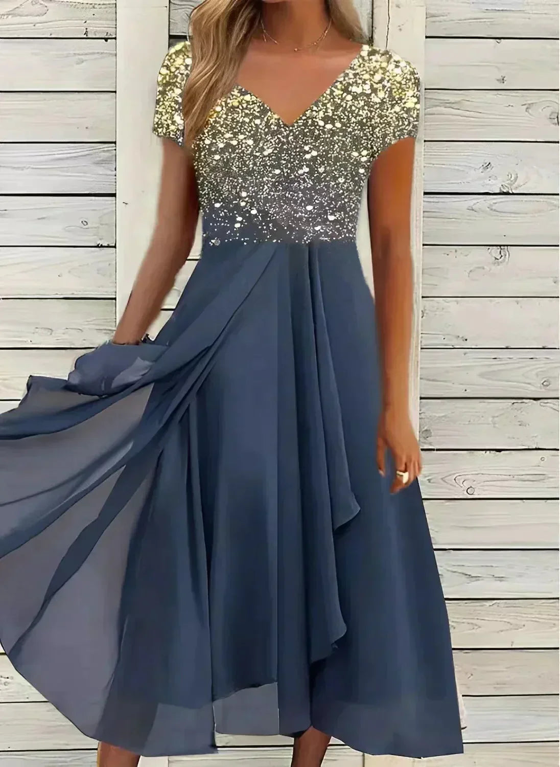 Women's Elegant Evening Dress Glamorous - Vonnera