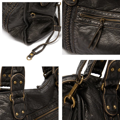 Women's Leather Tote Bag Classic Style