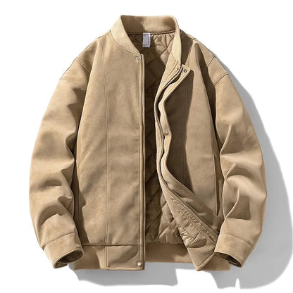 Henderson Men's Suede Leather Jacket - Vonnera