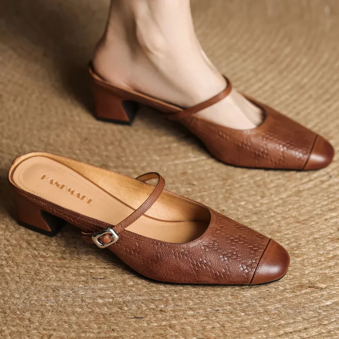 Margaux Women's Genuine Leather Mules