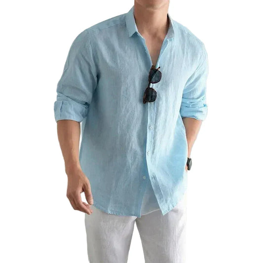 Marco Men's Linen Shirt - Vonnera